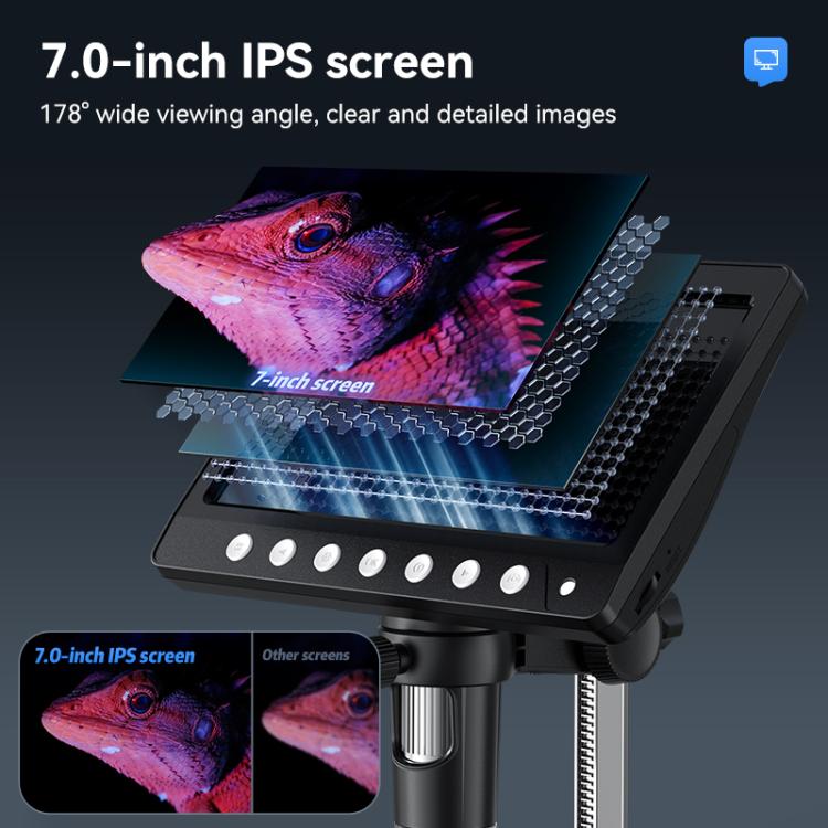 inskam 330 5MP 7-inch Display Desktop Digital Microscope