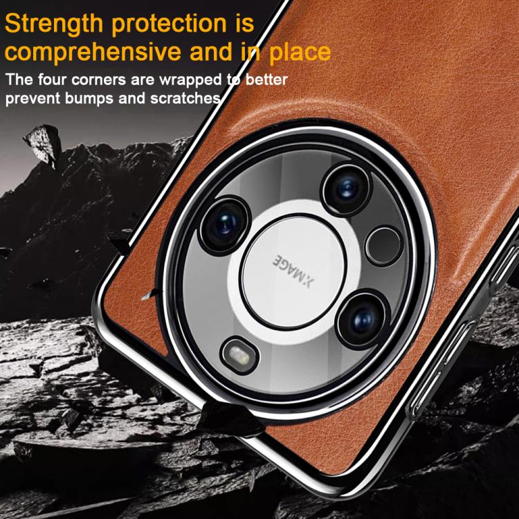 For Huawei Mate 40 Pro Fashion Electroplated Fold Holder Shockproof Phone Case