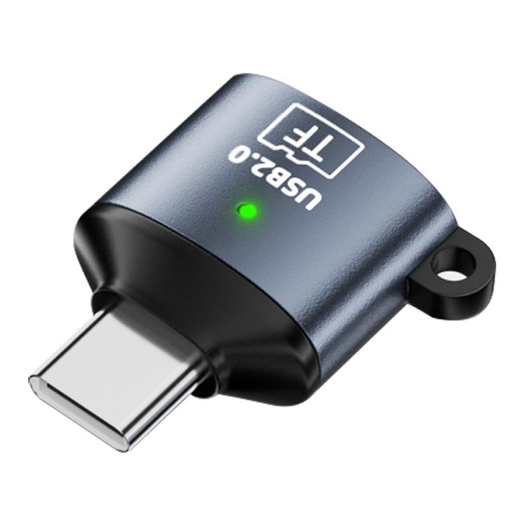 TF Adapter Mini Card Reader, Style:Type-C to TF Card