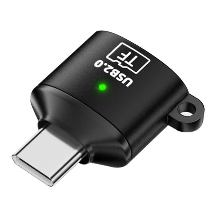 TF Adapter Mini Card Reader, Style:Type-C to TF Card