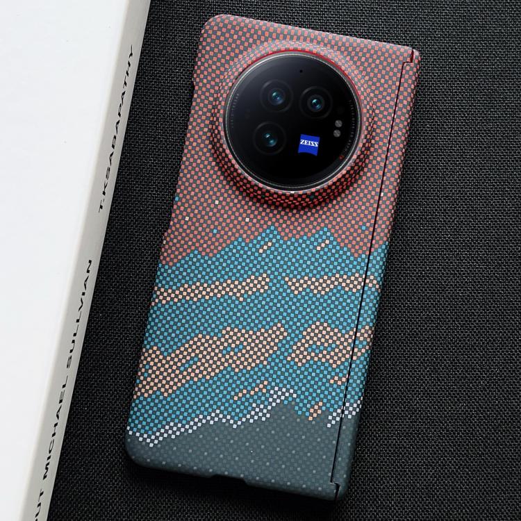For vivo X Fold3 Electroplated PC Shockproof Full Coverage Magnetic Phone Case