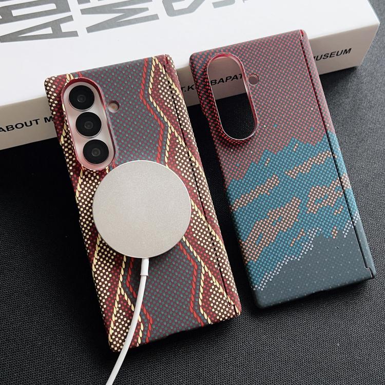 For vivo X Fold5 Electroplated PC Shockproof Full Coverage Magnetic Phone Case