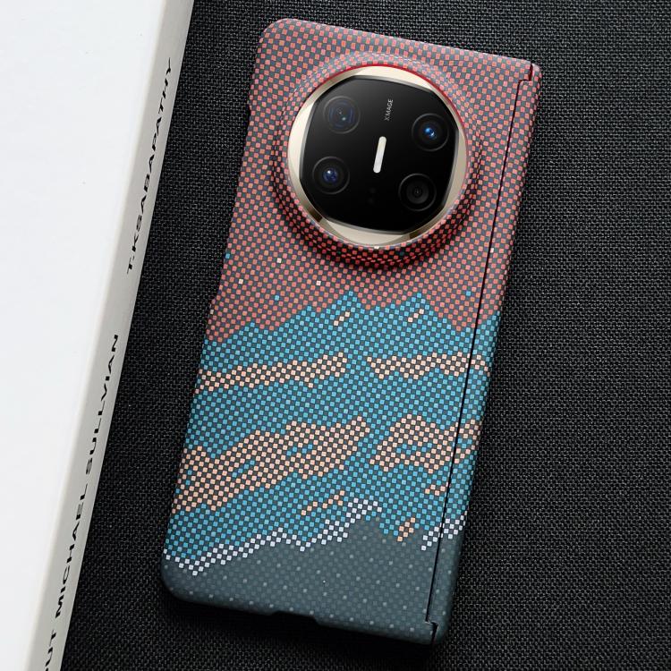 For Huawei Mate X6 Electroplated PC Shockproof Full Coverage Magnetic Phone Case