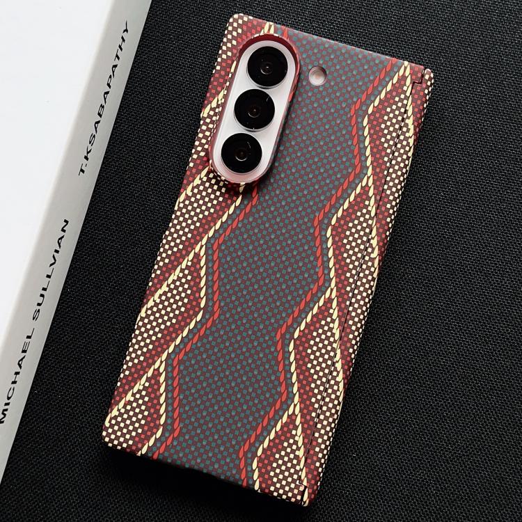 For Samsung Galaxy Z Fold5 Electroplated PC Shockproof Full Coverage Magnetic Phone Case