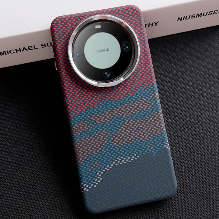 For Huawei Mate 60 Pro Electroplated PC Shockproof Full Coverage Magnetic Phone Case