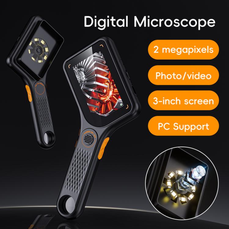 inskam 380 2MP 3-inch Display Handheld Digital Microscope