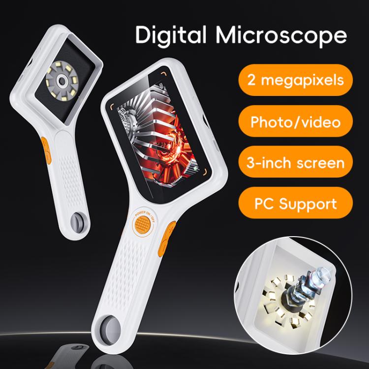 inskam 380 2MP 3-inch Display Handheld Digital Microscope