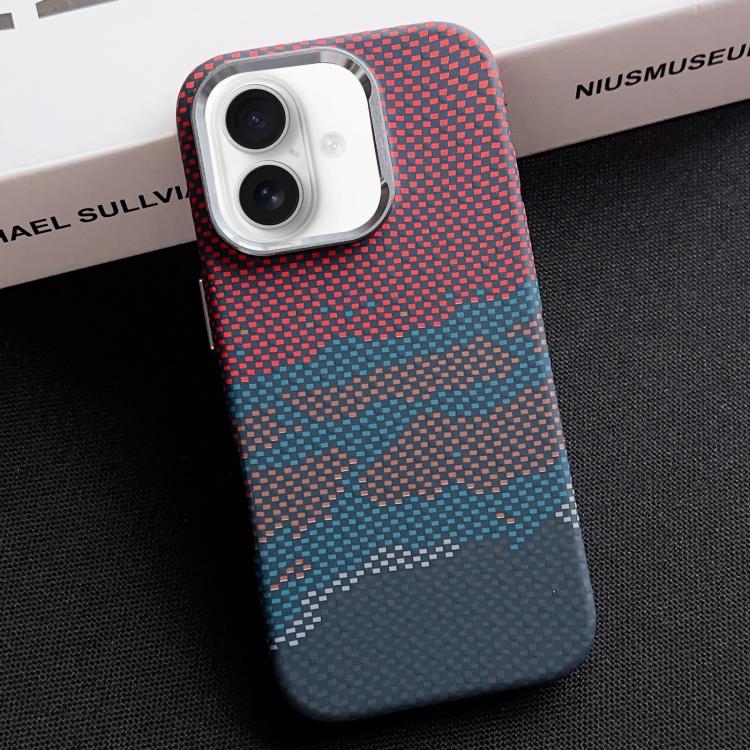 For iPhone 17 Electroplated PC Shockproof Full Coverage Magnetic Phone Case