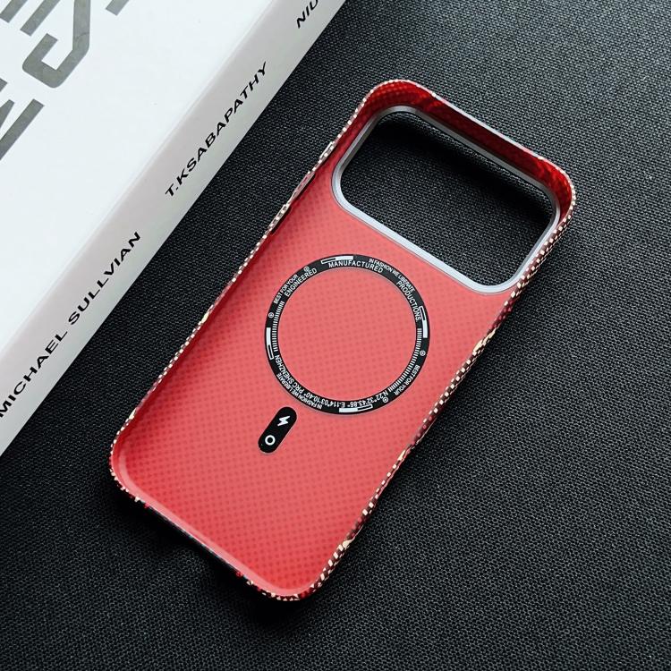 For iPhone 17 Pro Electroplated PC Shockproof Full Coverage Magnetic Phone Case