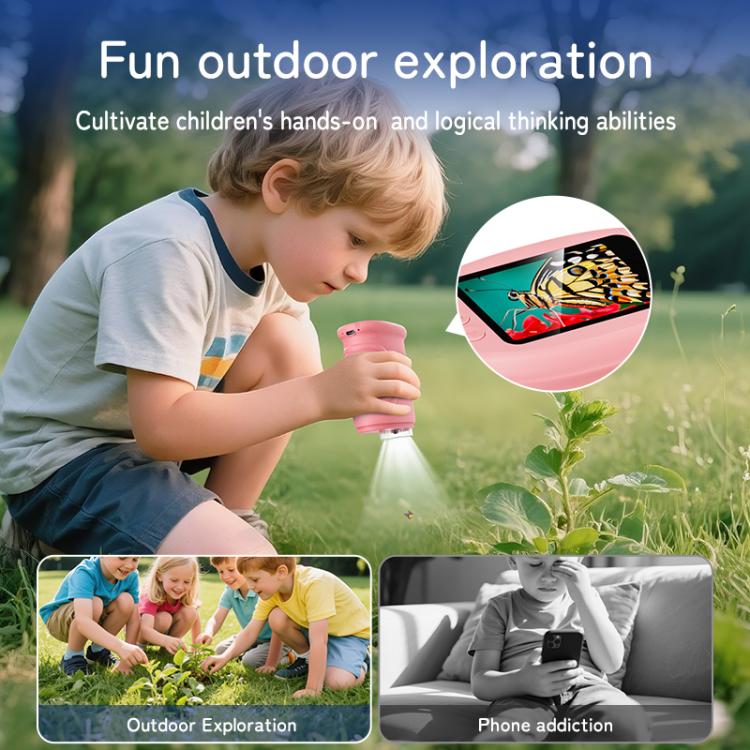inskam 382 2MP 2-inch Display Kids Nature Observation Digital Microscope