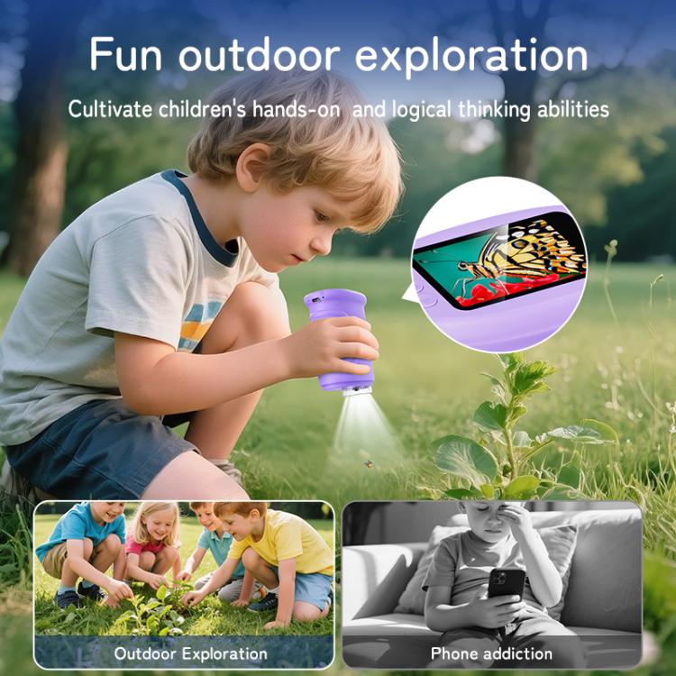 inskam 382 2MP 2-inch Display Kids Nature Observation Digital Microscope