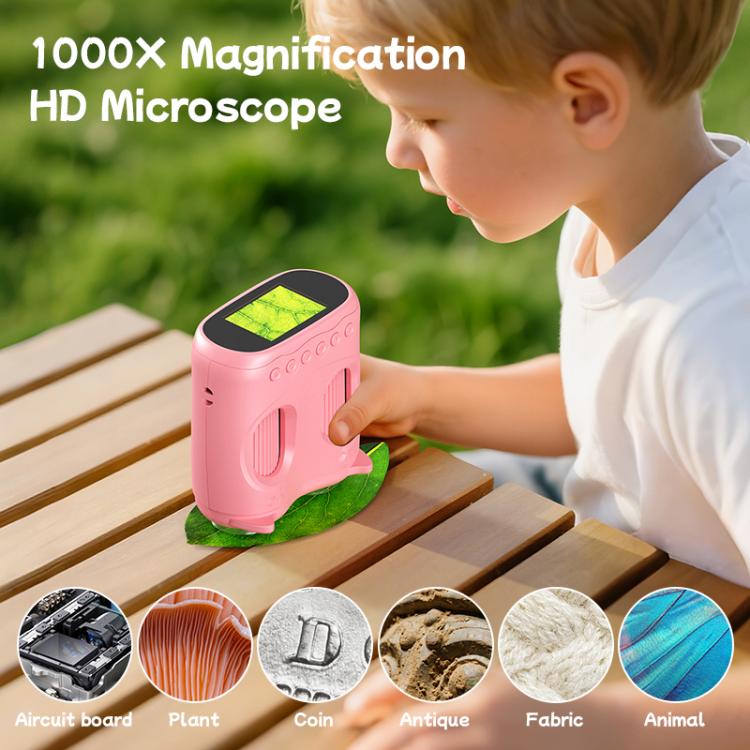 inskam 387 2MP 2-inch Display 2-in-1 Kids Digital Microscope & Binocular Telescope