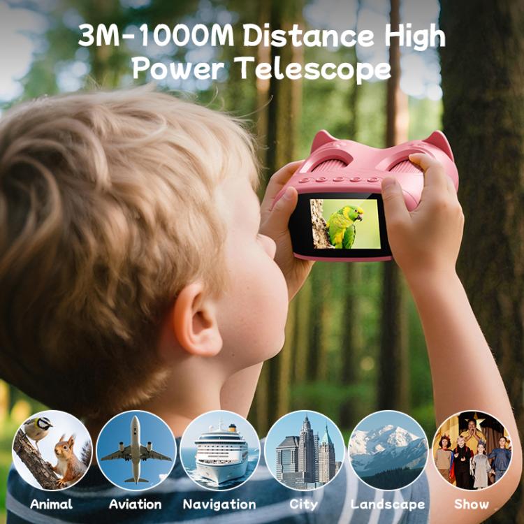 inskam 387 2MP 2-inch Display 2-in-1 Kids Digital Microscope & Binocular Telescope