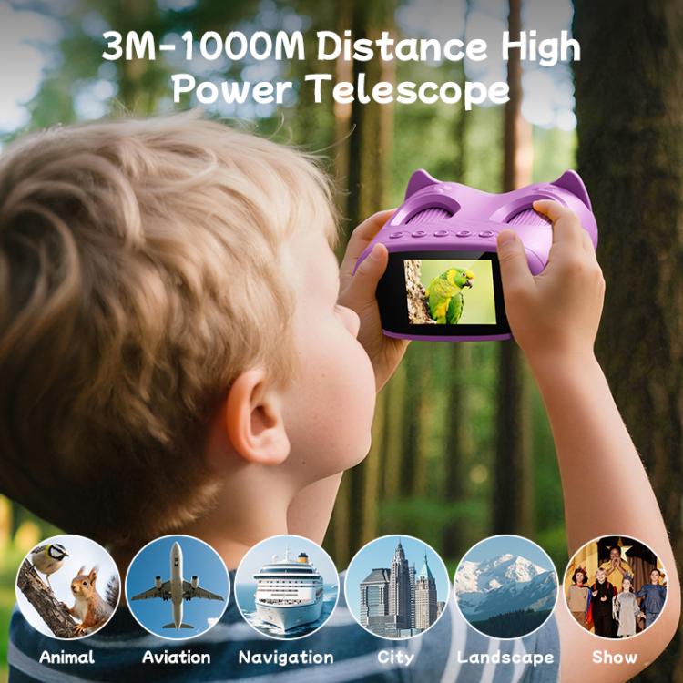 inskam 387 2MP 2-inch Display 2-in-1 Kids Digital Microscope & Binocular Telescope