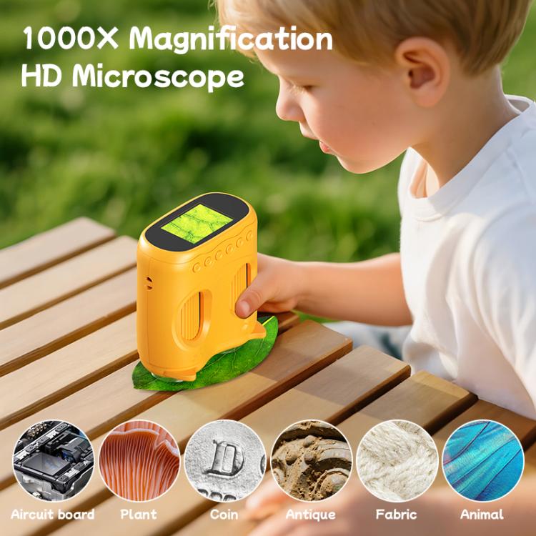inskam 387 2MP 2-inch Display 2-in-1 Kids Digital Microscope & Binocular Telescope