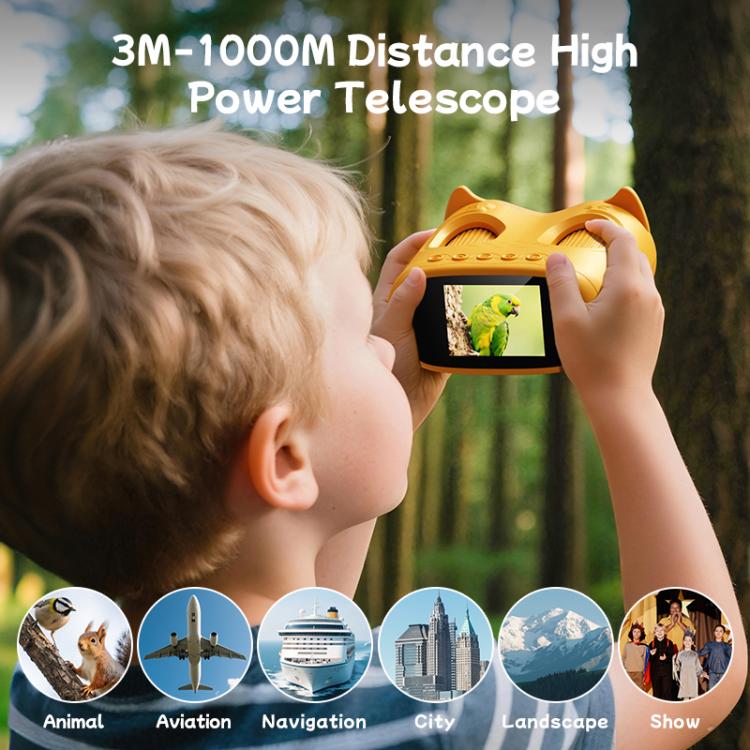 inskam 387 2MP 2-inch Display 2-in-1 Kids Digital Microscope & Binocular Telescope