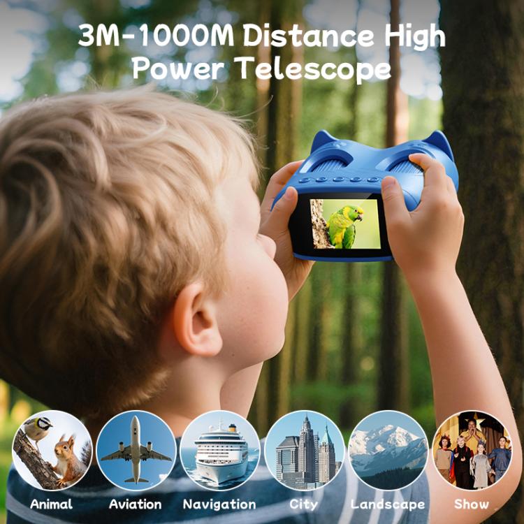 inskam 387 2MP 2-inch Display 2-in-1 Kids Digital Microscope & Binocular Telescope