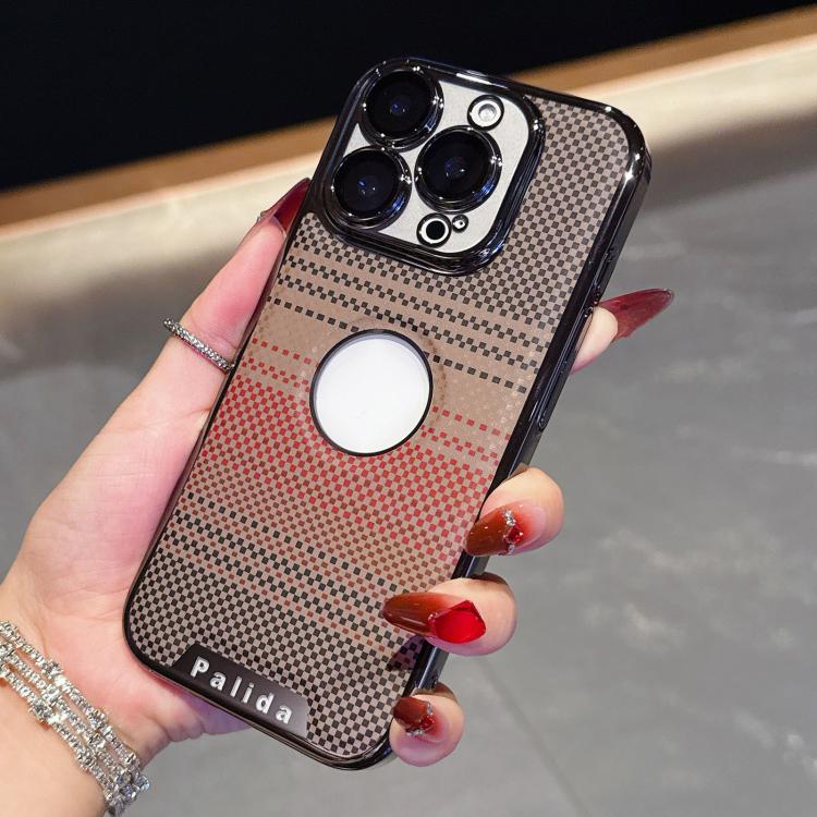 For iPhone 12 Pro Palida Electroplated Kevlar Texture Shockproof Phone Case