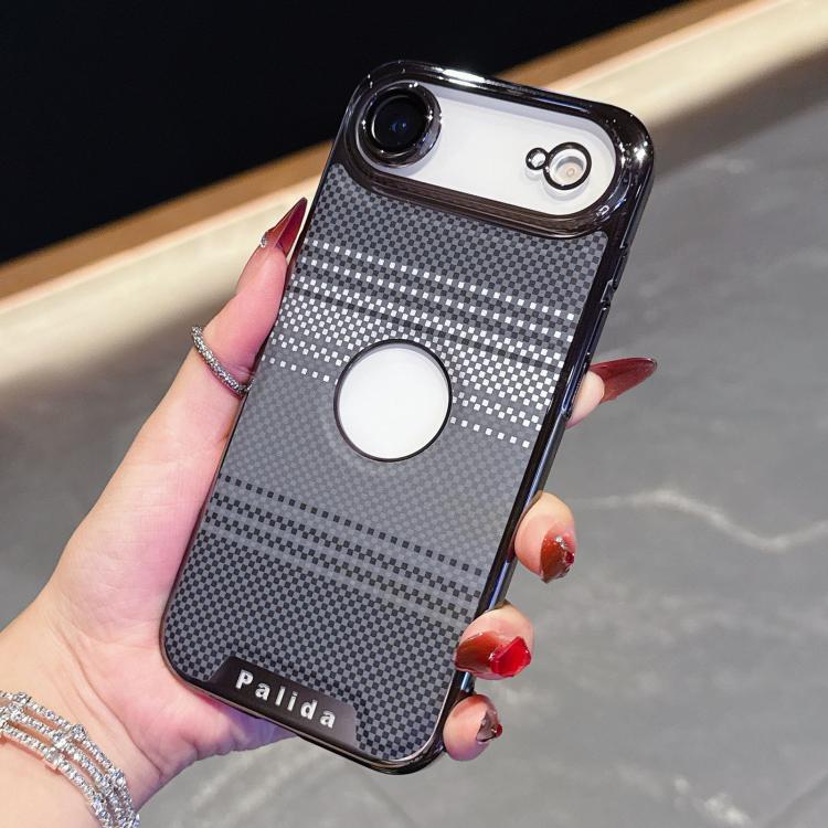 For iPhone Air Palida Electroplated Kevlar Texture Shockproof Phone Case