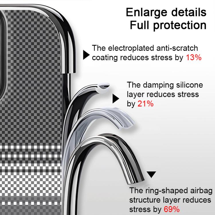 For OPPO Reno13 Global Palida Electroplated Kevlar Texture Shockproof Phone Case
