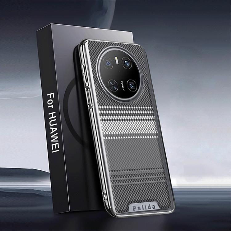 For Huawei Mate 70 Palida Electroplated Kevlar Texture Shockproof Phone Case