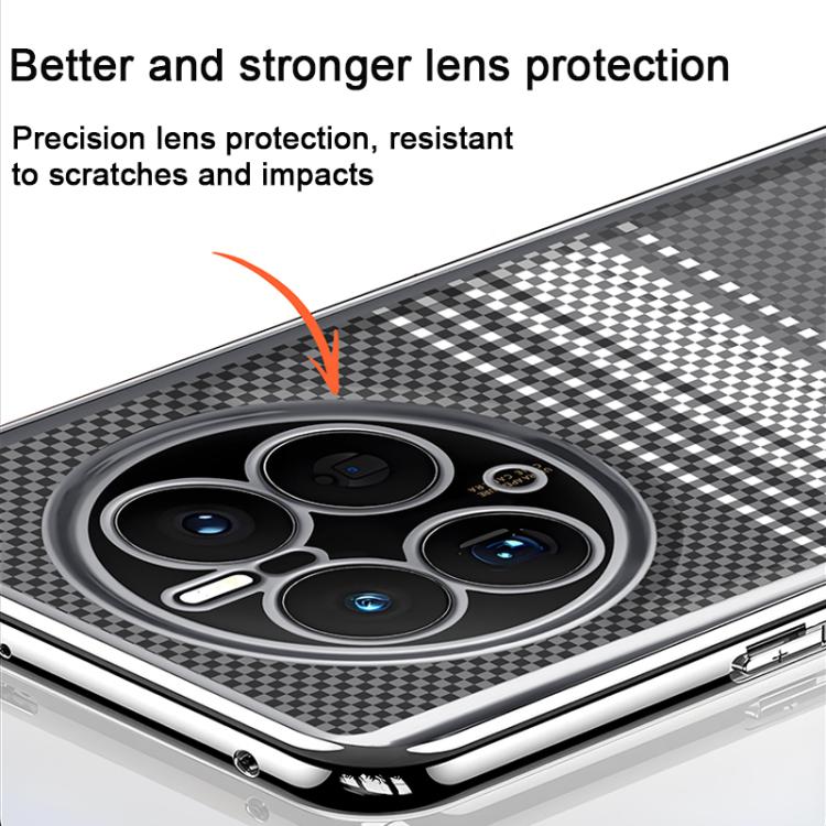 For Huawei Mate 40 Pro Palida Electroplated Kevlar Texture Shockproof Phone Case