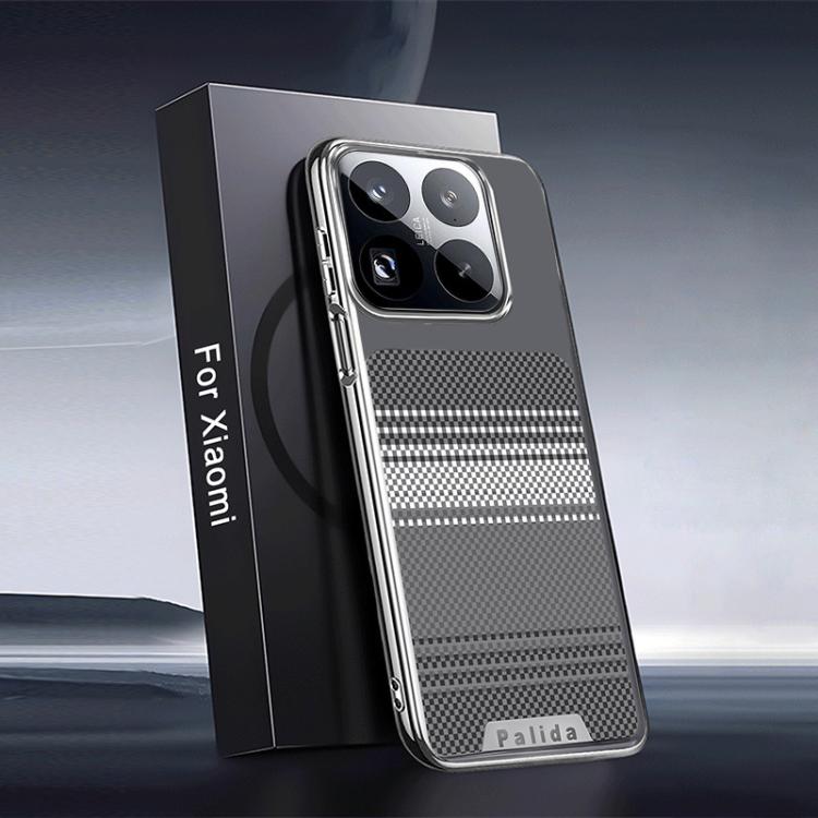 For Xiaomi 15 Pro Palida Electroplated Kevlar Texture Shockproof Phone Case