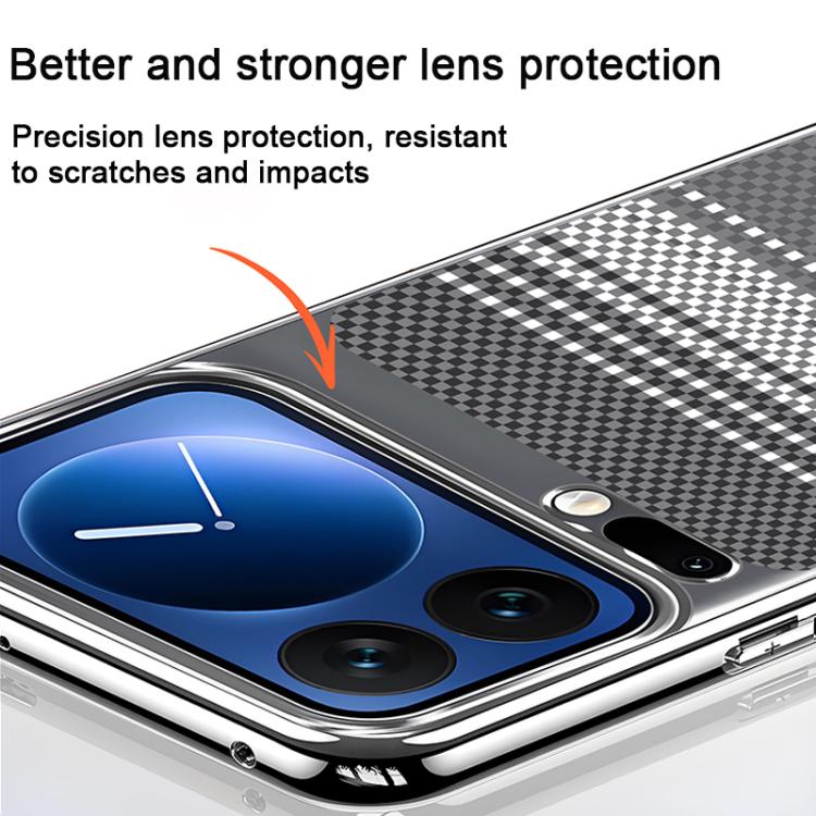 For Xiaomi 14 Palida Electroplated Kevlar Texture Shockproof Phone Case