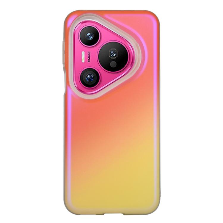 For Huawei Pura 70 Original Color Series Matte Laser Gradient Shockproof Phone Case