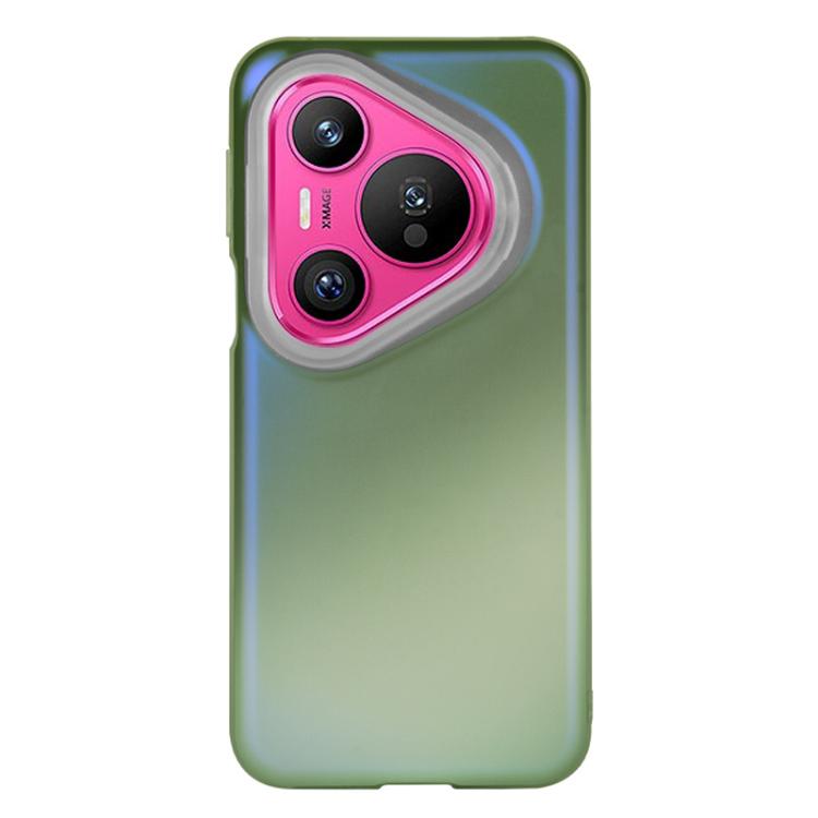 For Huawei Pura 70 Original Color Series Matte Laser Gradient Shockproof Phone Case