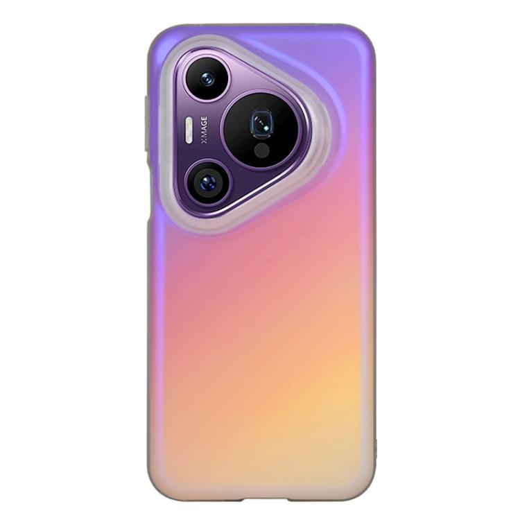For Huawei Pura 70 Pro Original Color Series Matte Laser Gradient Shockproof Phone Case