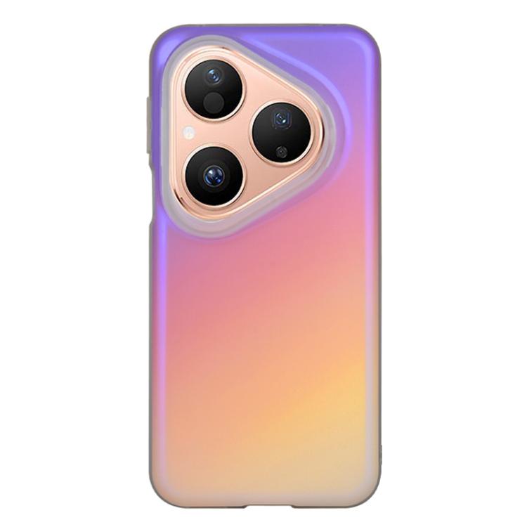 For Huawei Pura 80 5G Original Color Series Matte Laser Gradient Shockproof Phone Case