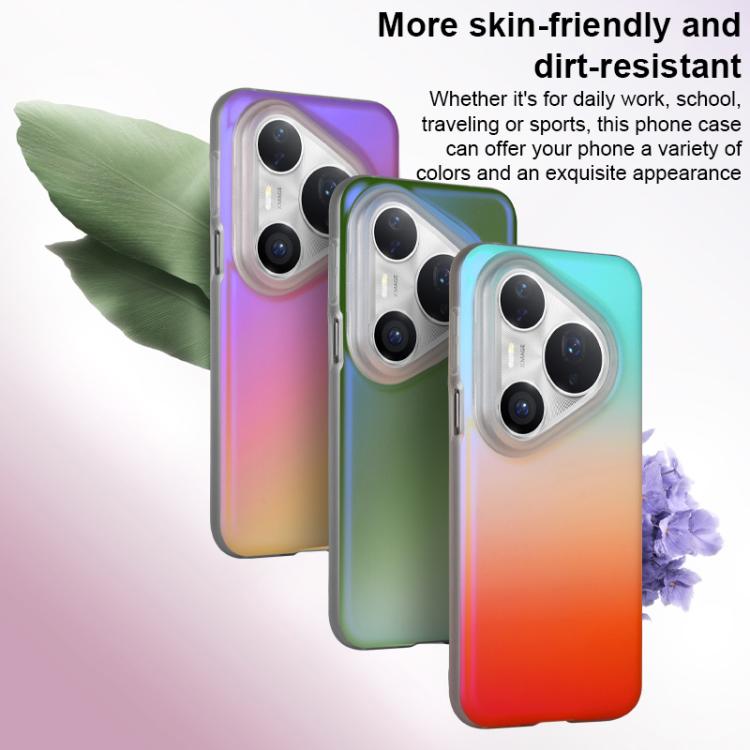For Huawei Pura 70 Original Color Series Matte Laser Gradient Shockproof Phone Case