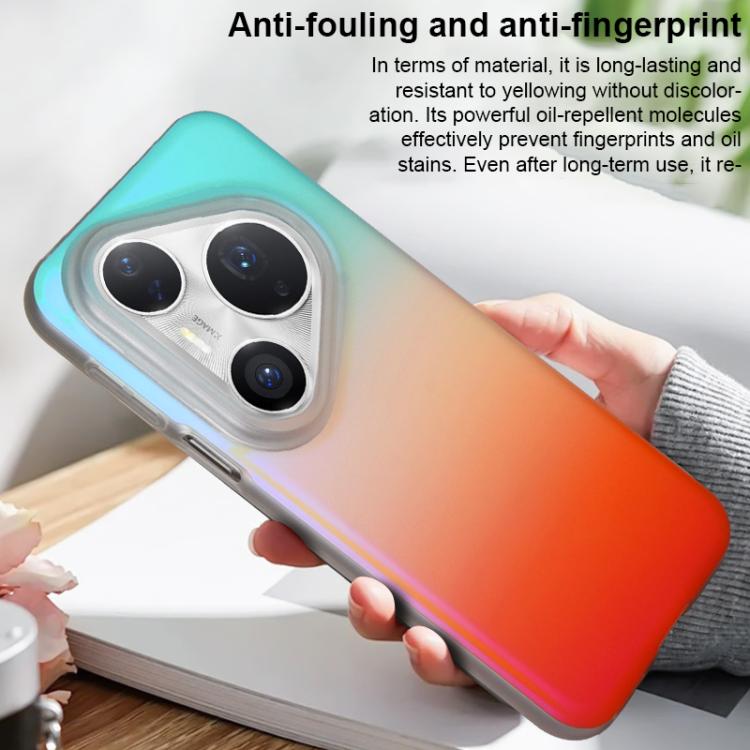 For Huawei Pura 70 Original Color Series Matte Laser Gradient Shockproof Phone Case