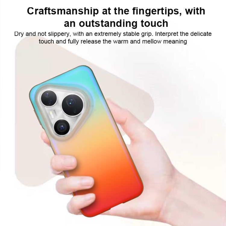 For Huawei Pura 70 Original Color Series Matte Laser Gradient Shockproof Phone Case