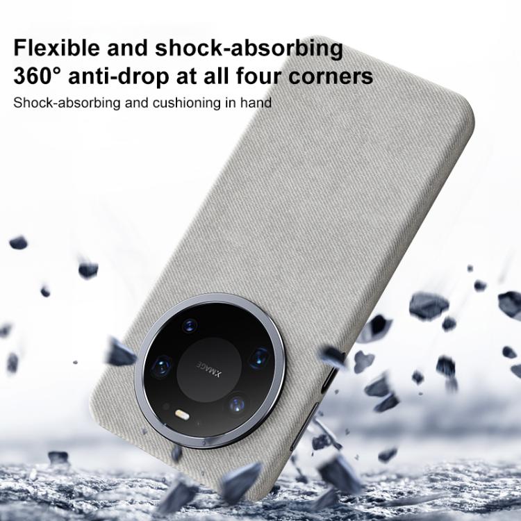 For Huawei Mate 80 Pro Max Flannel Textured Magnetic Full Coverage Phone Case