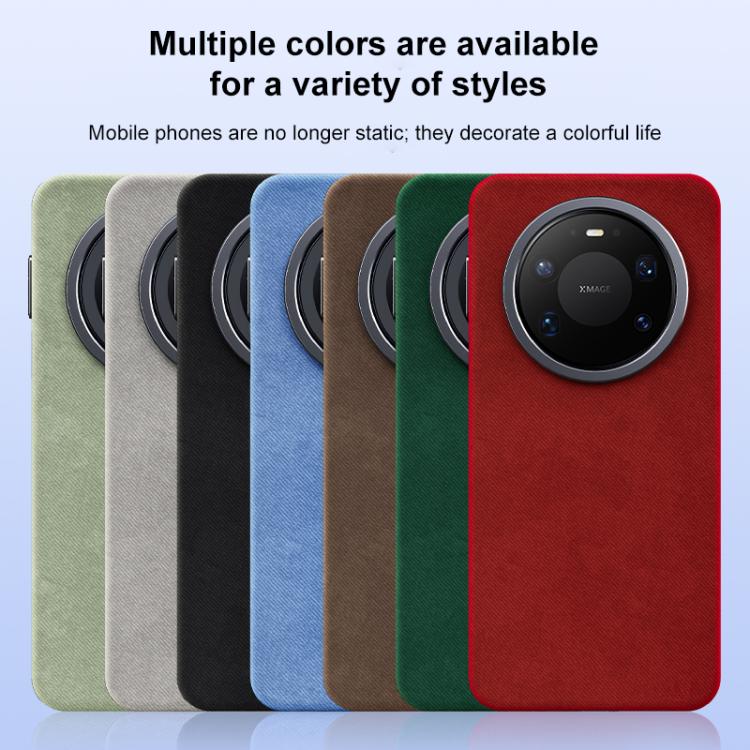 For Huawei Mate 80 Pro Max Flannel Textured Magnetic Full Coverage Phone Case