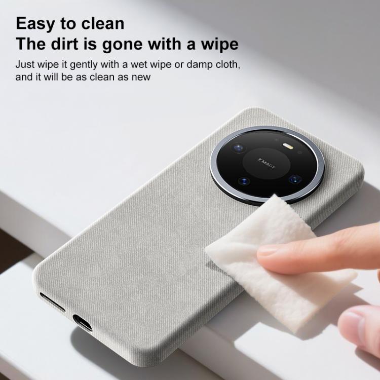 For Huawei Mate 80 / 80 Pro Flannel Textured Magnetic Full Coverage Phone Case