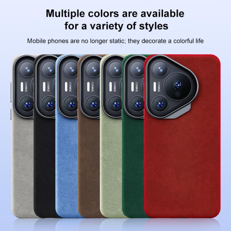 For Huawei Pura 80 5G Flannel Textured Magnetic Full Coverage Phone Case