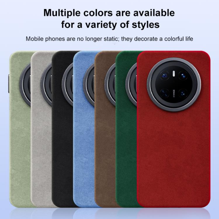 For Huawei Mate 70 Flannel Textured Magnetic Full Coverage Phone Case