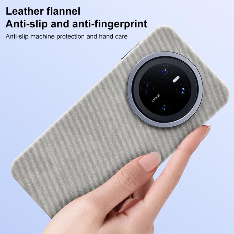 For Huawei Mate 70 Flannel Textured Magnetic Full Coverage Phone Case