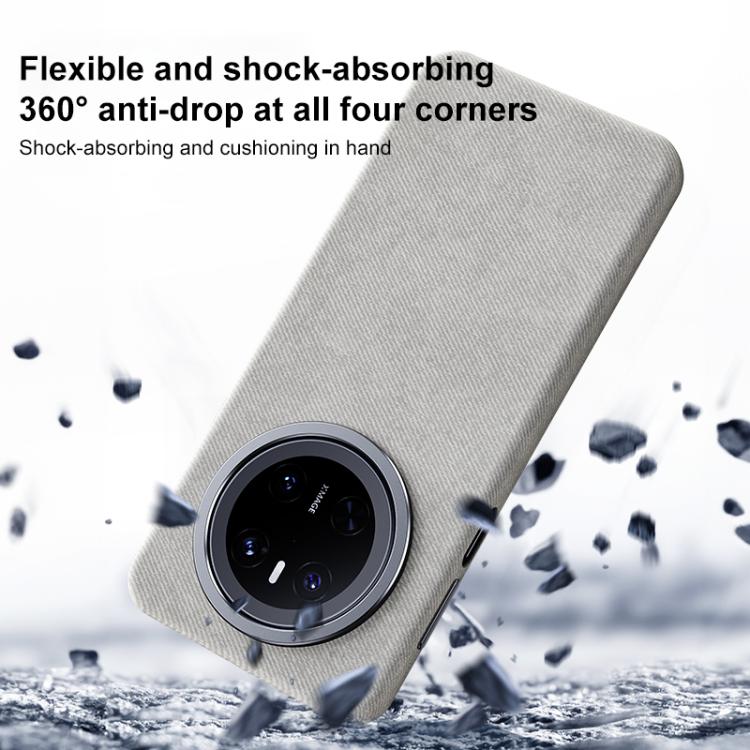 For Huawei Mate 70 Flannel Textured Magnetic Full Coverage Phone Case
