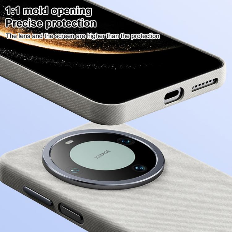 For Huawei Mate 60 Flannel Textured Magnetic Full Coverage Phone Case