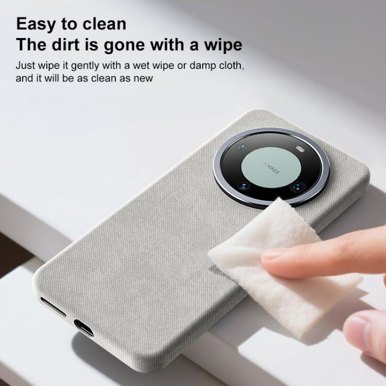 For Huawei Mate 60 Flannel Textured Magnetic Full Coverage Phone Case
