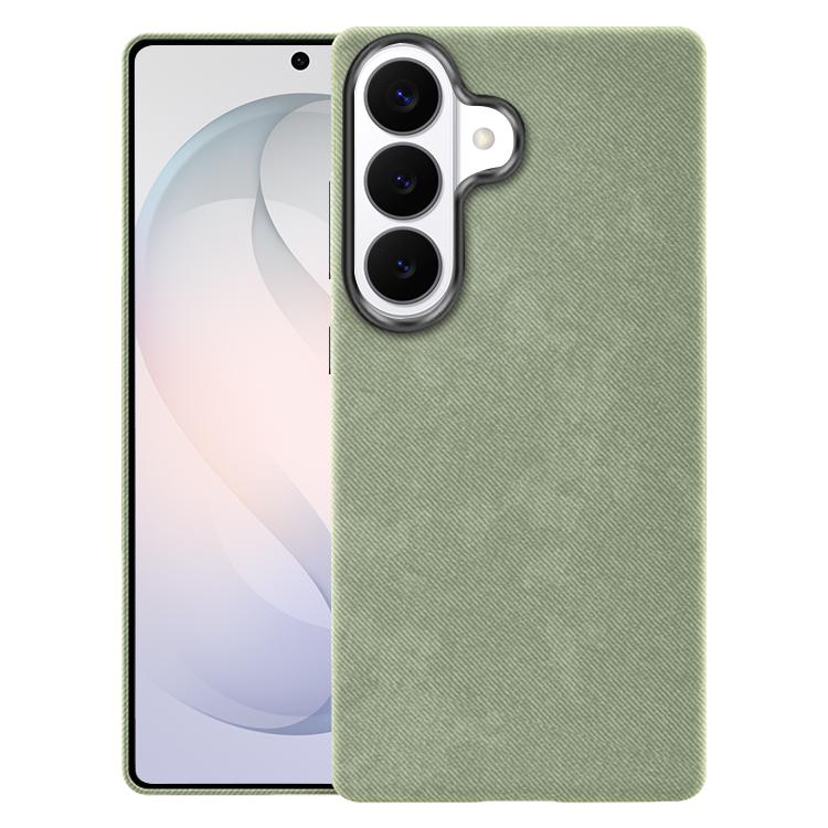 For Samsung Galaxy S26+ 5G Flannel Textured Magnetic Full Coverage Phone Case