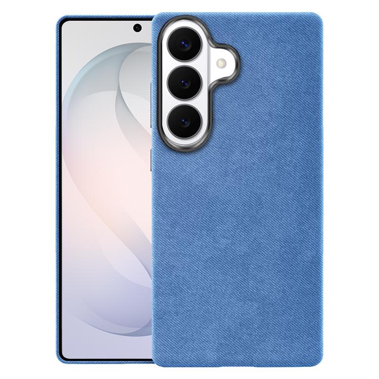 For Samsung Galaxy S26+ 5G Flannel Textured Magnetic Full Coverage Phone Case