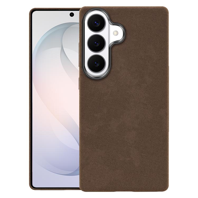 For Samsung Galaxy S26+ 5G Flannel Textured Magnetic Full Coverage Phone Case