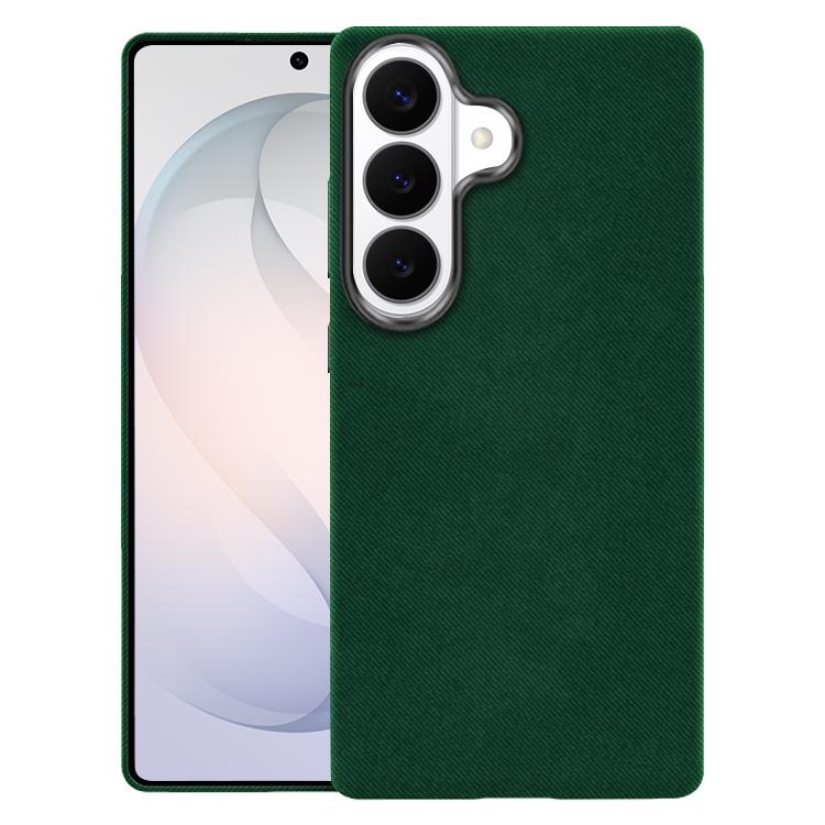 For Samsung Galaxy S26+ 5G Flannel Textured Magnetic Full Coverage Phone Case