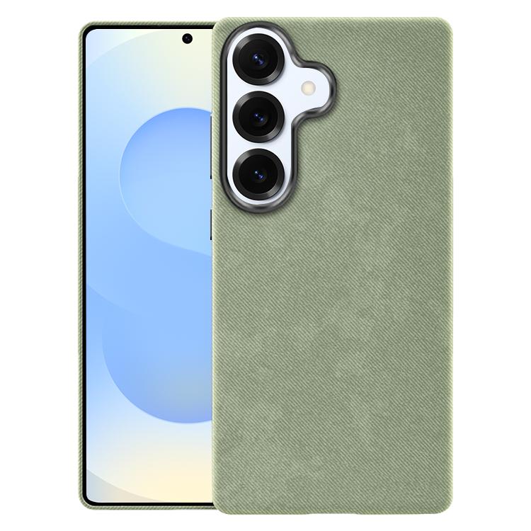 For Samsung Galaxy S25+ 5G / S24+ 5G Flannel Textured Magnetic Full Coverage Phone Case