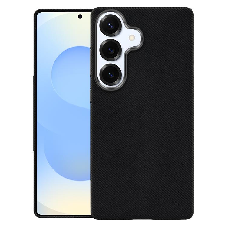 For Samsung Galaxy S25+ 5G / S24+ 5G Flannel Textured Magnetic Full Coverage Phone Case